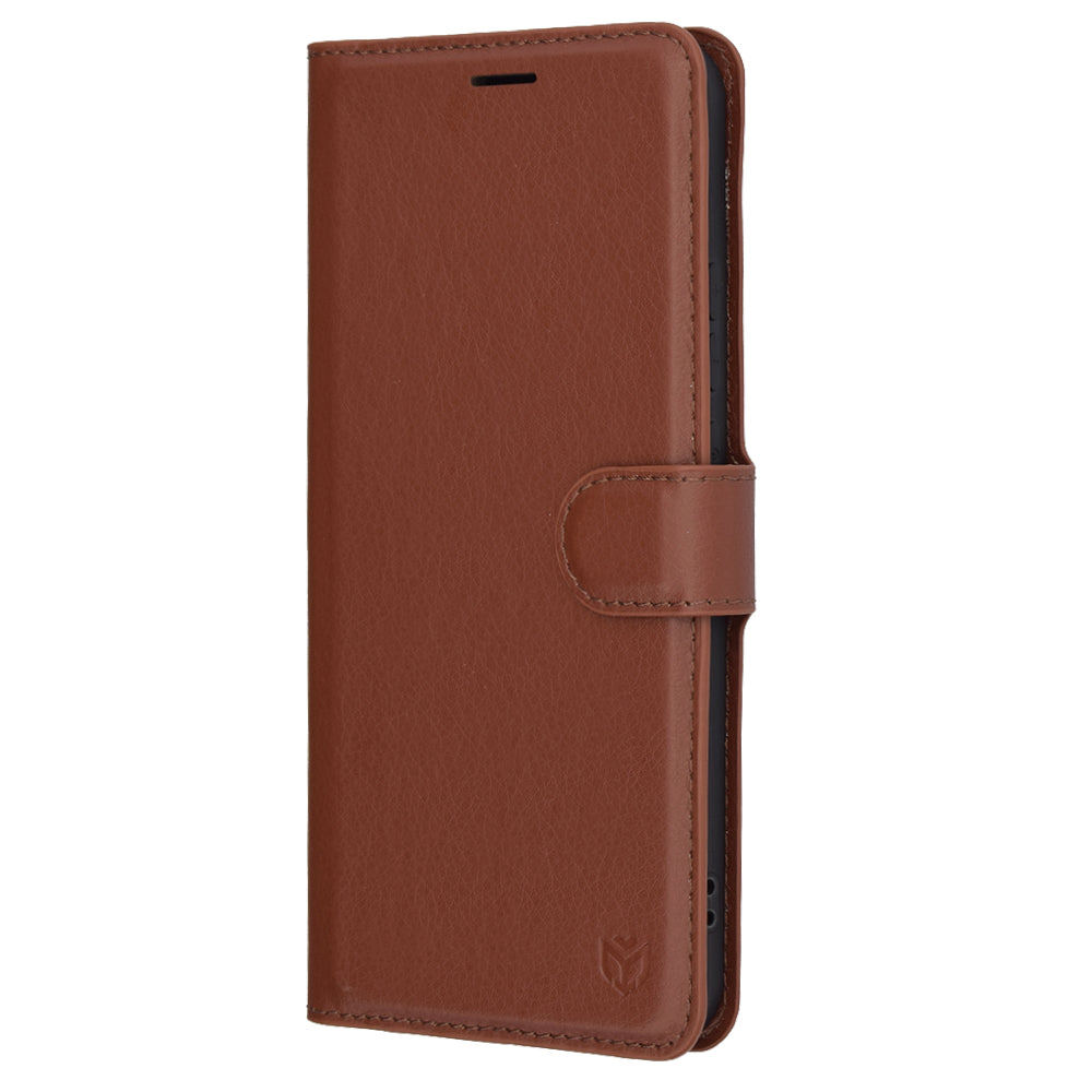 Custodia per Oppo Reno13 Pro, Techsuit, Leather Folio, Marrone