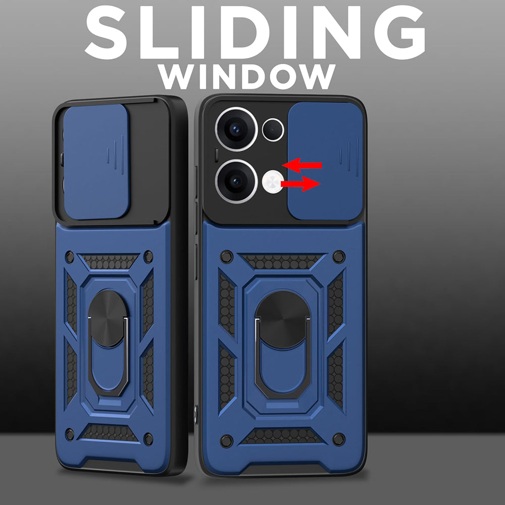 Custodia per Oppo Reno13, Techsuit, CamShield, Rosa