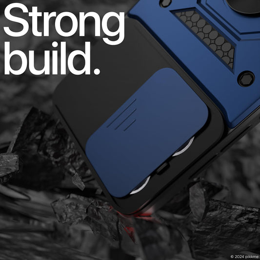 Custodia per Oppo Reno13, Techsuit, CamShield, Verde