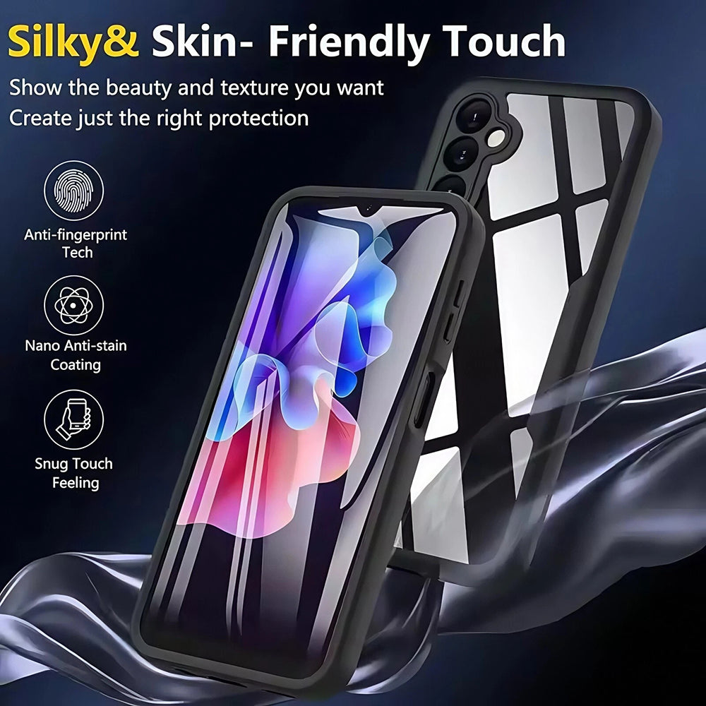 Custodia per Oppo Reno14, Techsuit, ColorVerse 360, Blu