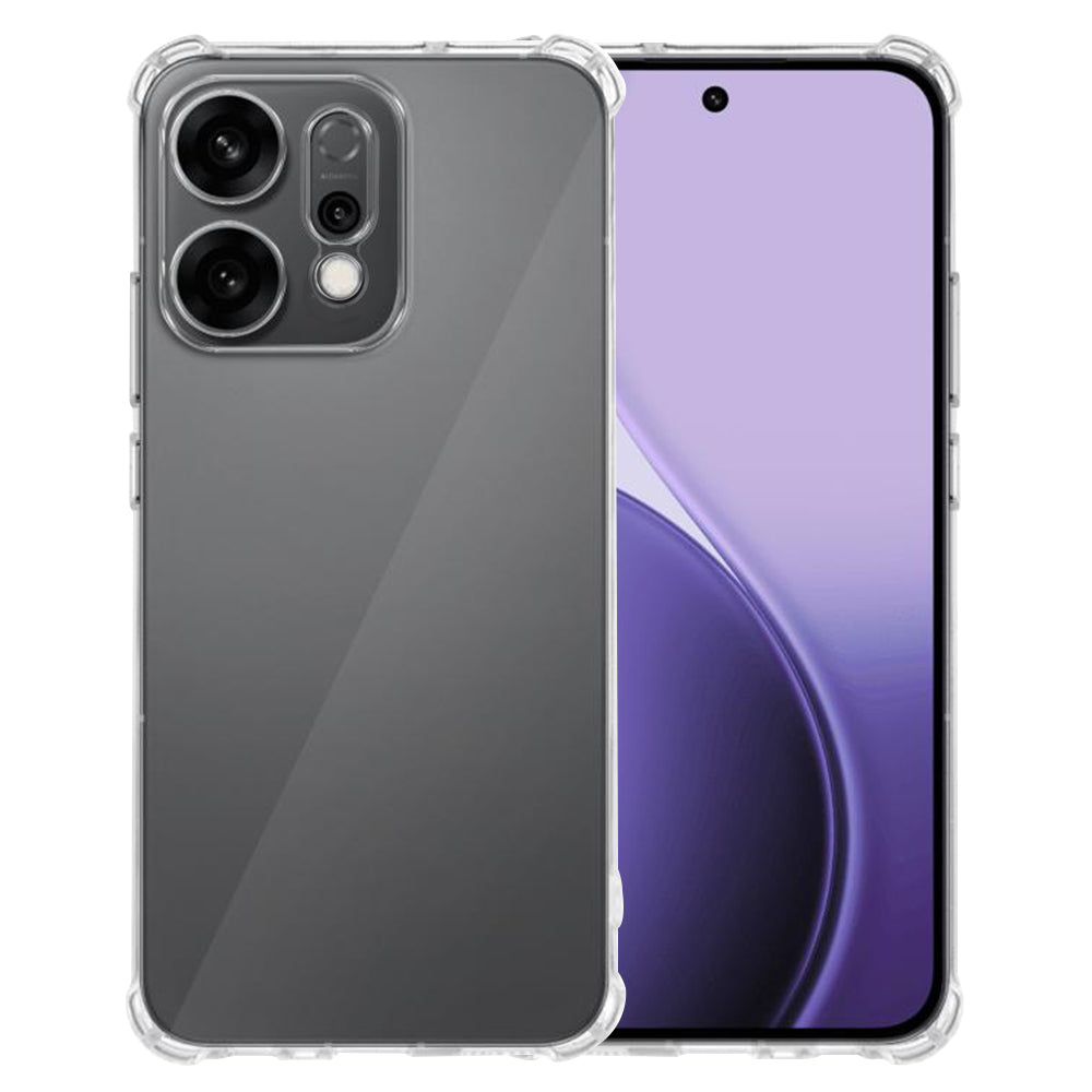Custodia per Oppo Reno14, Techsuit, Shockproof Clear, Trasparente