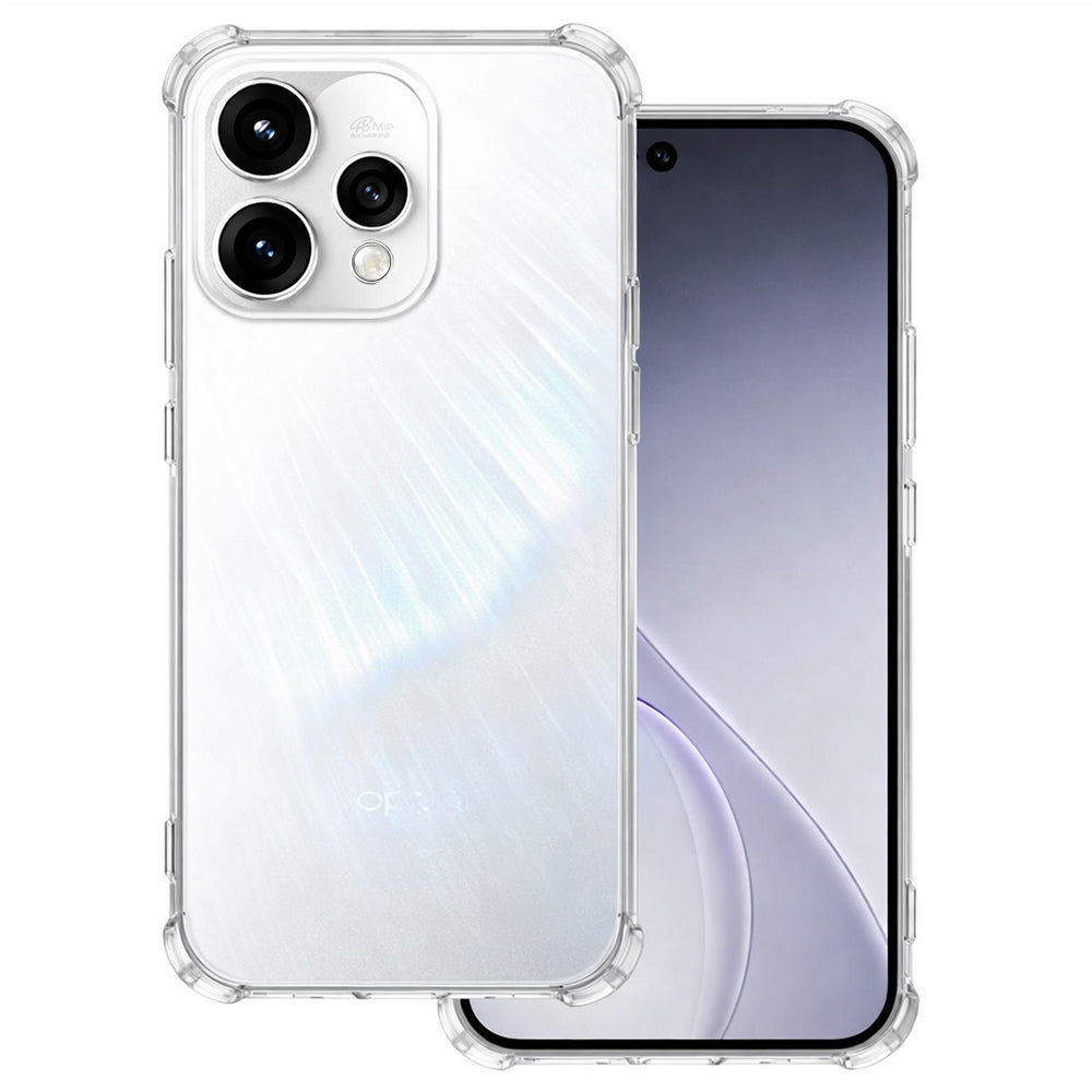 Custodia per Oppo Reno15, Techsuit, Shockproof Clear, Trasparente