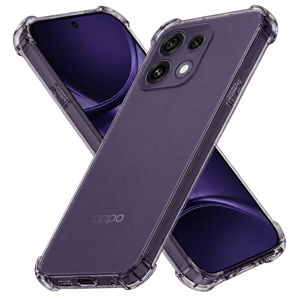 Custodia per Oppo Reno16 F / Reno16 FS, Techsuit, Shockproof Clear, Fumè