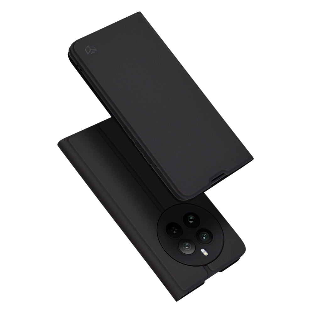 Custodia per Realme 12 Pro / 12 Pro+, Techsuit, Magskin Book, Nera