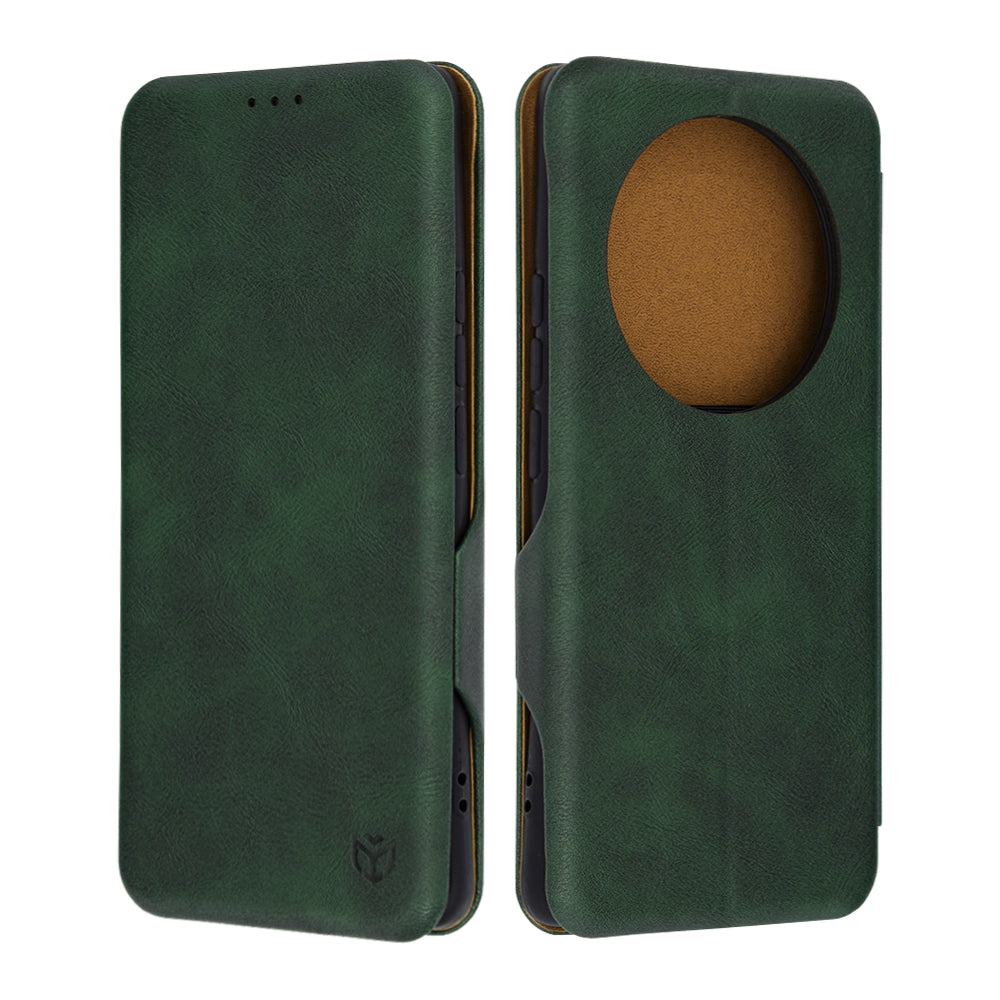 Custodia per Realme 12 Pro / 12 Pro+, Techsuit, Safe Wallet Plus, Verde