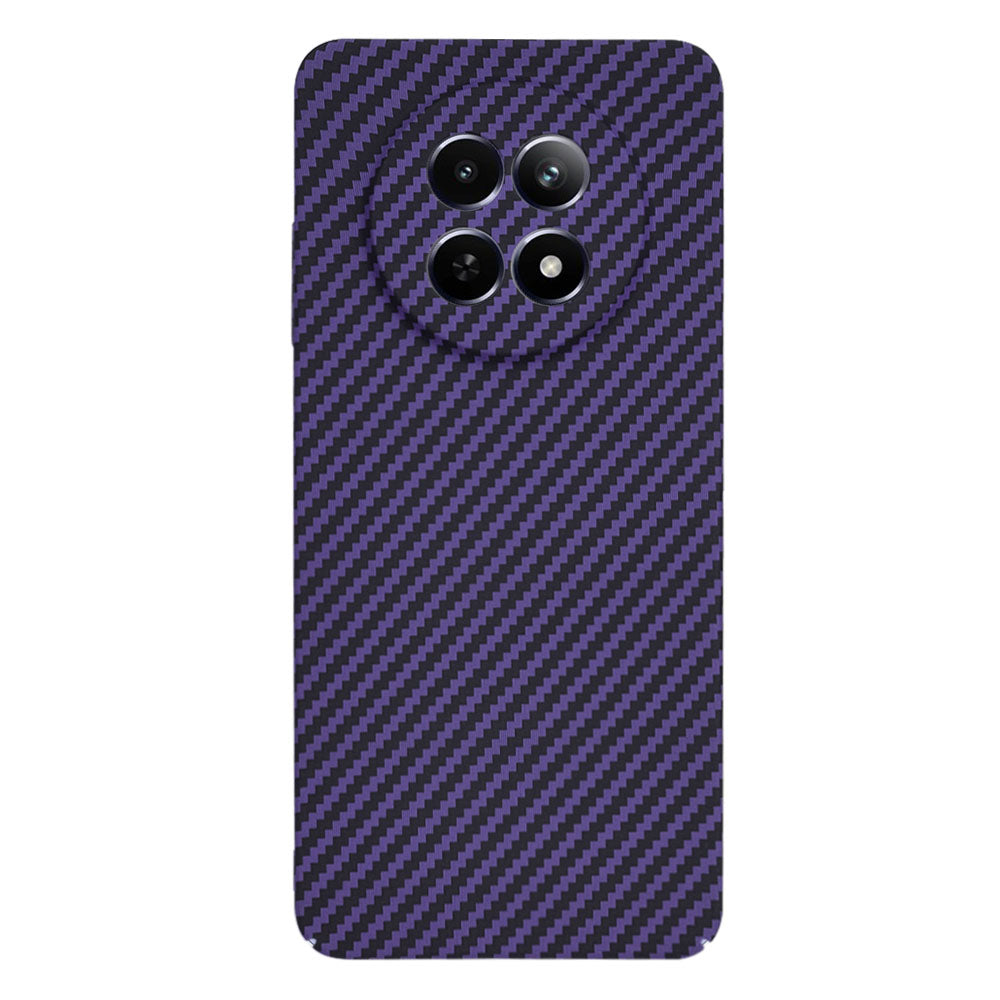 Custodia per Realme 12x / 12, Techsuit, Carbonite FiberShell, Viola