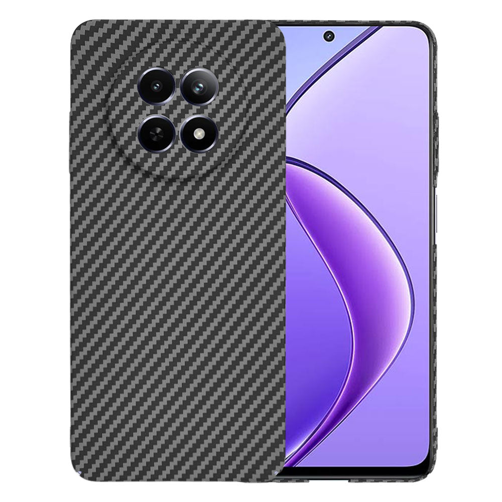 Custodia per Realme 12x / 12, Techsuit, Carbonite FiberShell, Nera