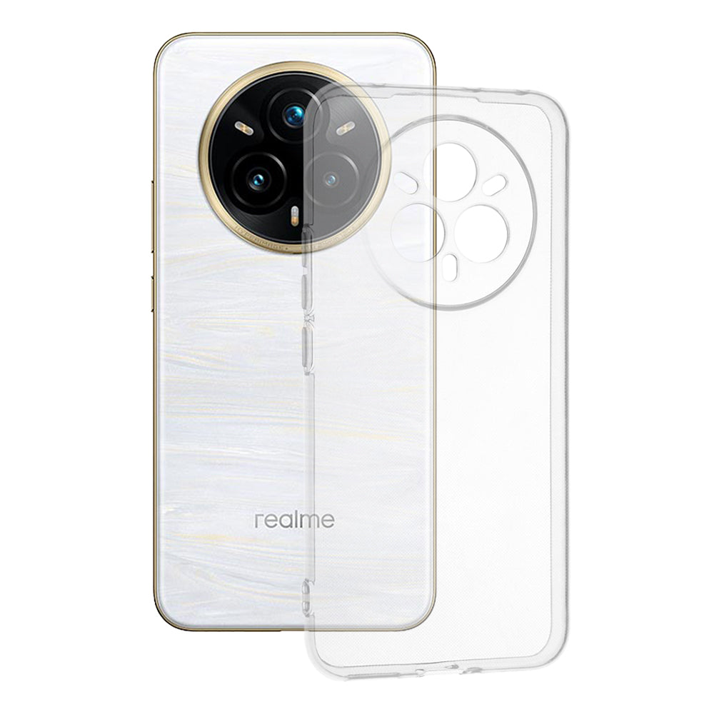 Custodia per Realme 14 Pro+, Techsuit, Chiara, Trasparente
