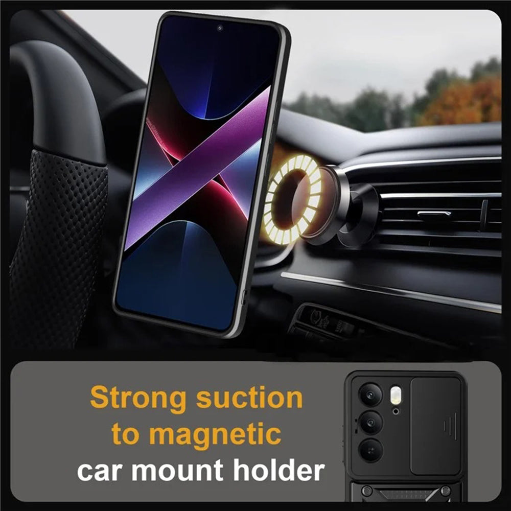 Custodia per Realme 14 Pro, Techsuit, CamShield, Nera