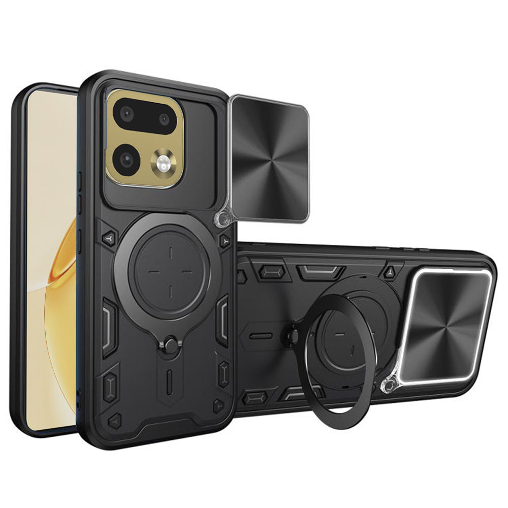 Custodia per Realme 16 Pro+, Techsuit, CamGuard Pro, Nera