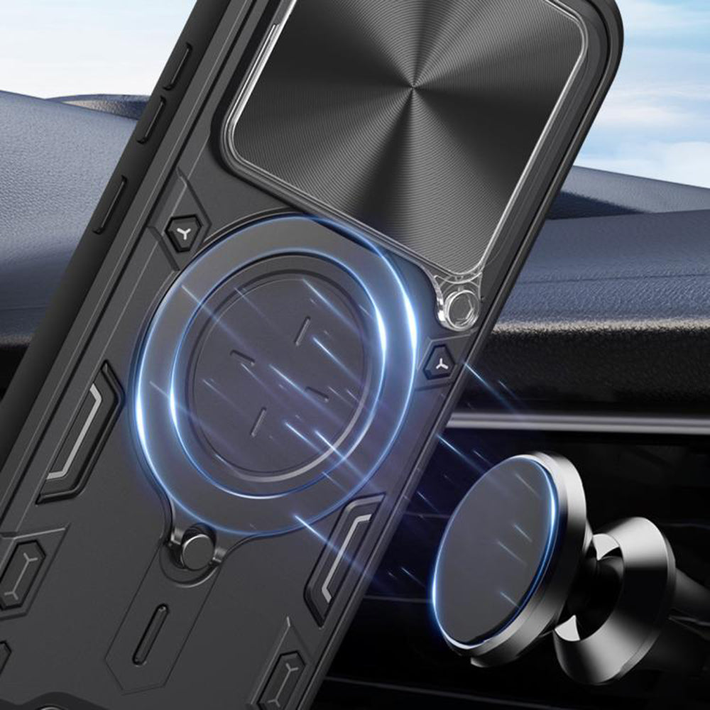 Custodia per Realme 16 Pro+, Techsuit, CamGuard Pro, Nera
