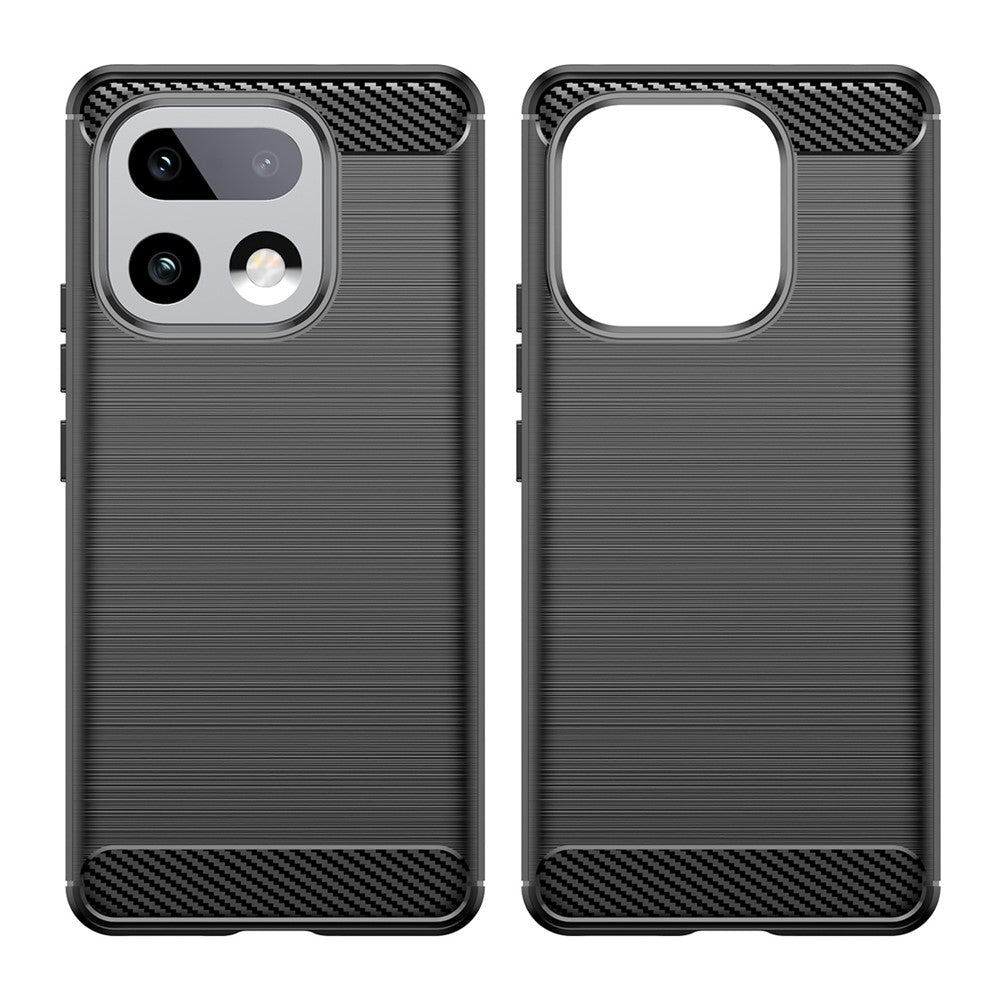 Custodia per Realme 16 Pro+, Techsuit, Carbonio, Nera