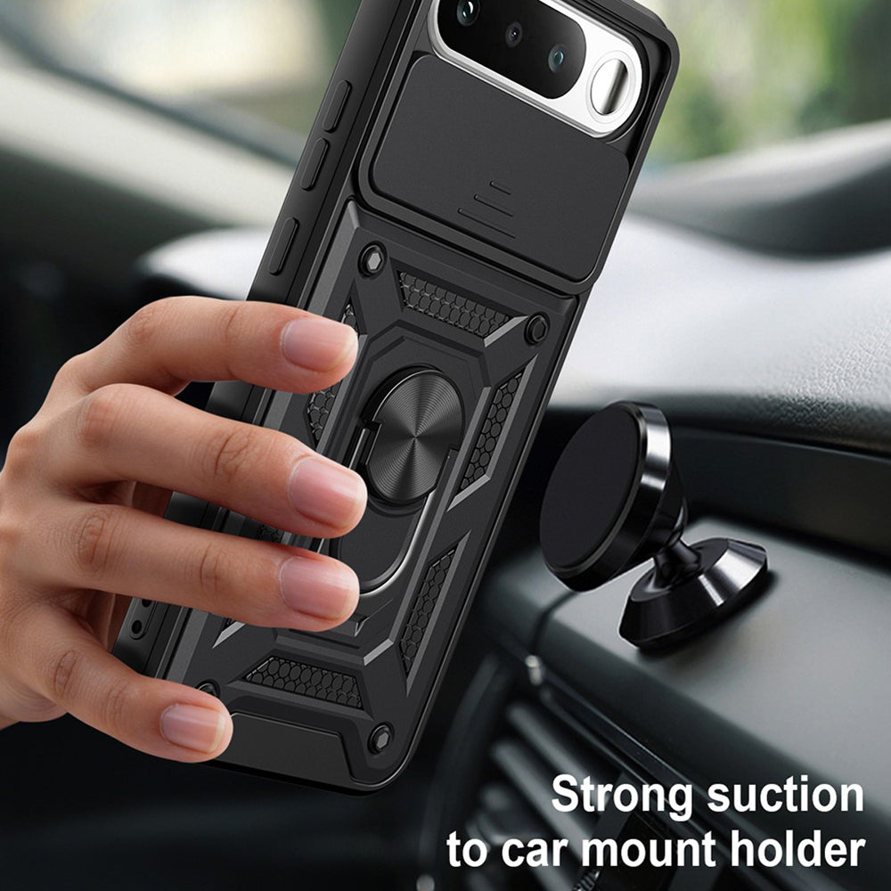 Custodia per Realme 16, Techsuit, CamShield, Nera