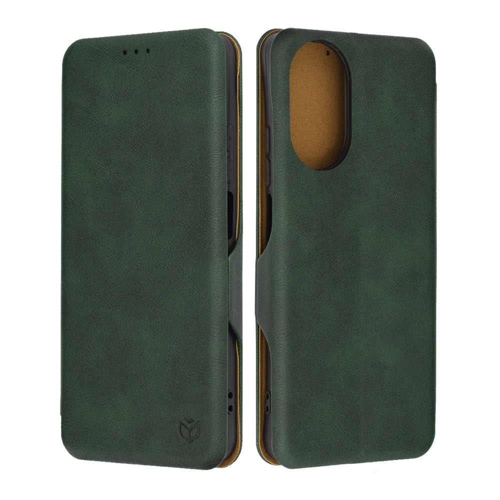 Custodia per Realme C67 4G, Techsuit, Safe Wallet Plus, Verde