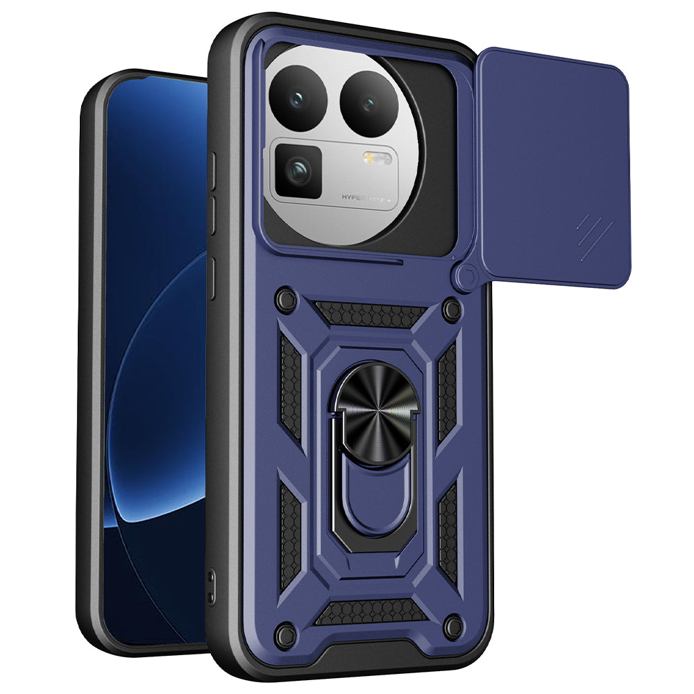 Custodia per Realme GT 8 Pro, Techsuit, CamShield (Taglio Rotondo per Fotocamera), Blu