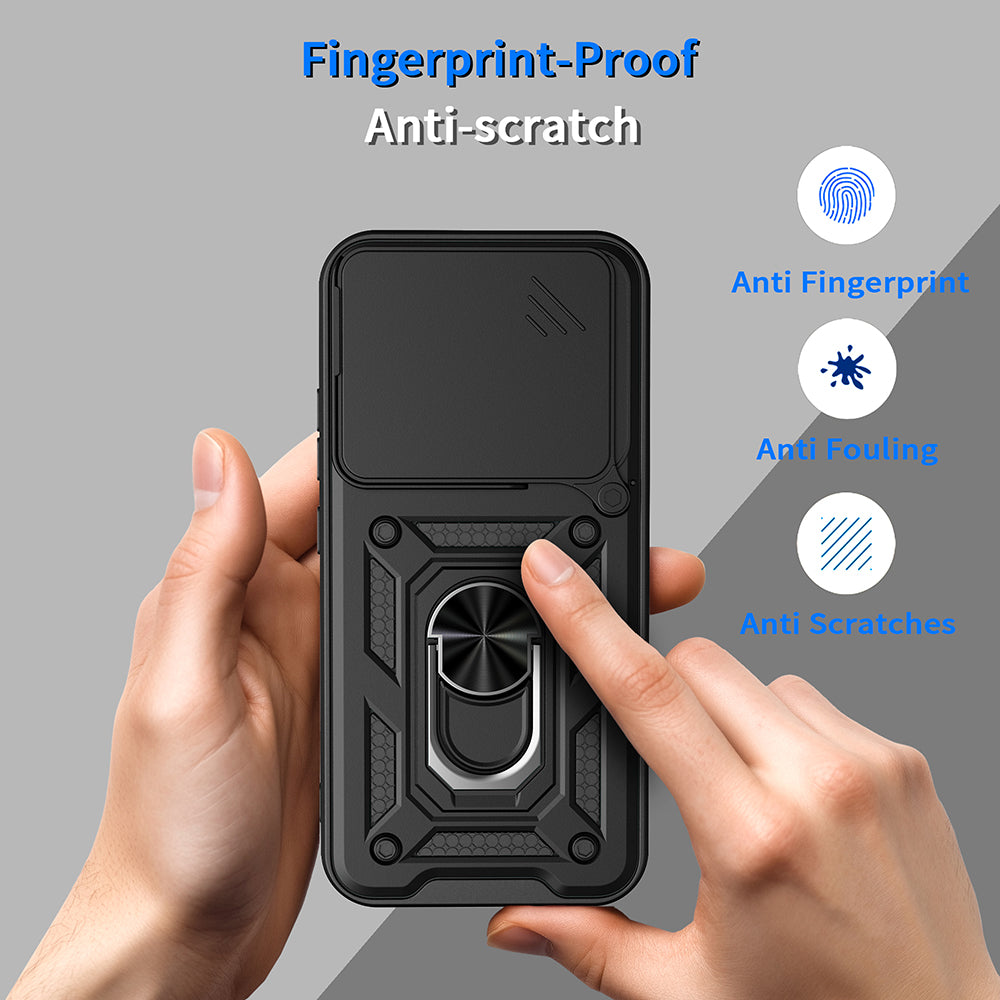 Custodia per Realme GT 8 Pro, Techsuit, CamShield (Taglio Rotondo per Fotocamera), Blu