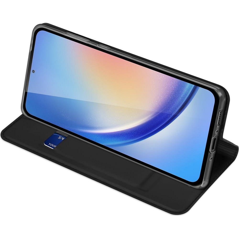 Custodia per Samsung Galaxy A35 5G A356, DUX DUCIS, Skin Pro, Nero