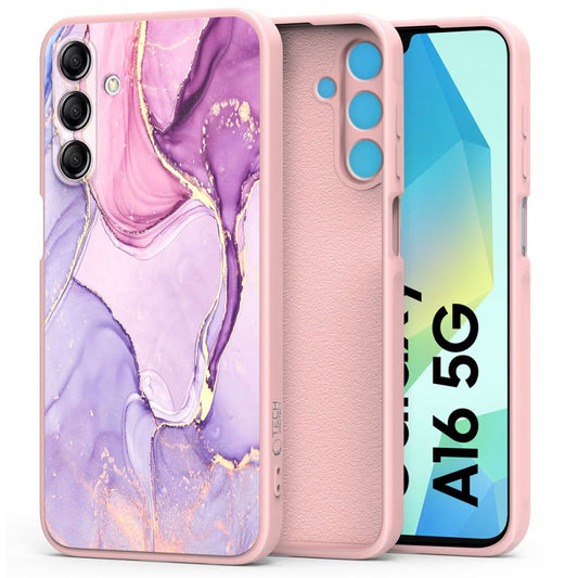 Custodia per Samsung Galaxy A16 5G A166 / A16 4G A165, Tech-Protect, Icon, viola