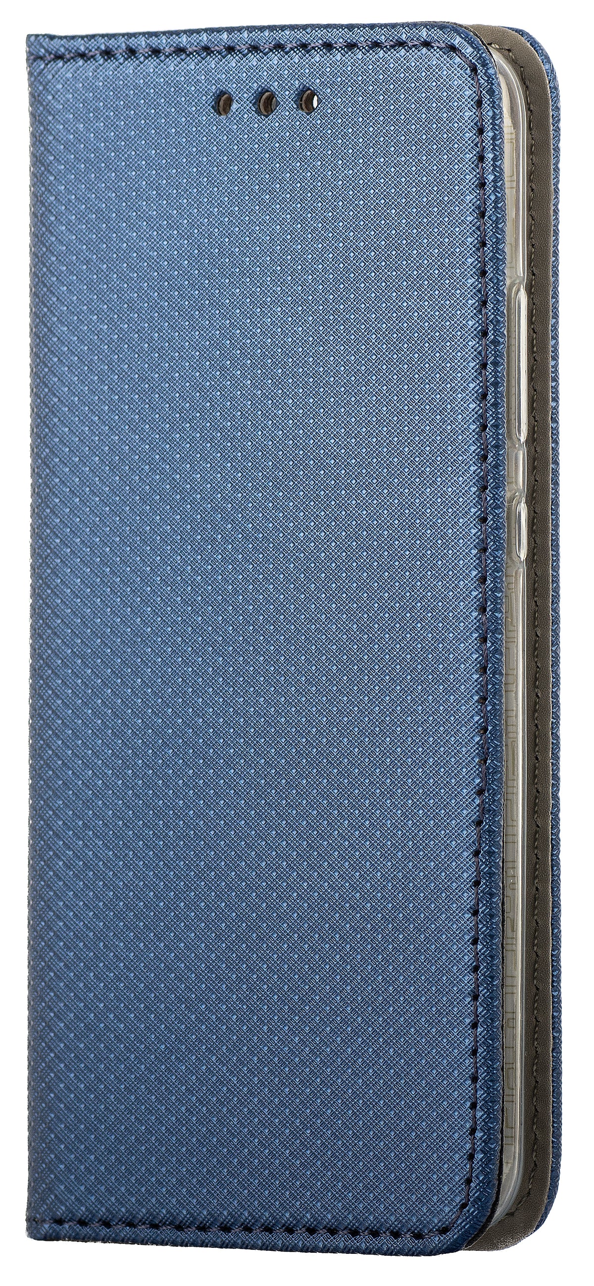 Custodia per Samsung Galaxy A16 5G A166 / A16 4G A165, OEM, Smart Magnet, Blu Navy