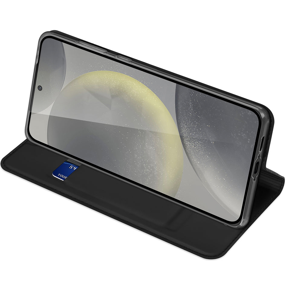 Custodia per Samsung Galaxy S24 FE S721, DUX DUCIS, Skin Pro, Nera