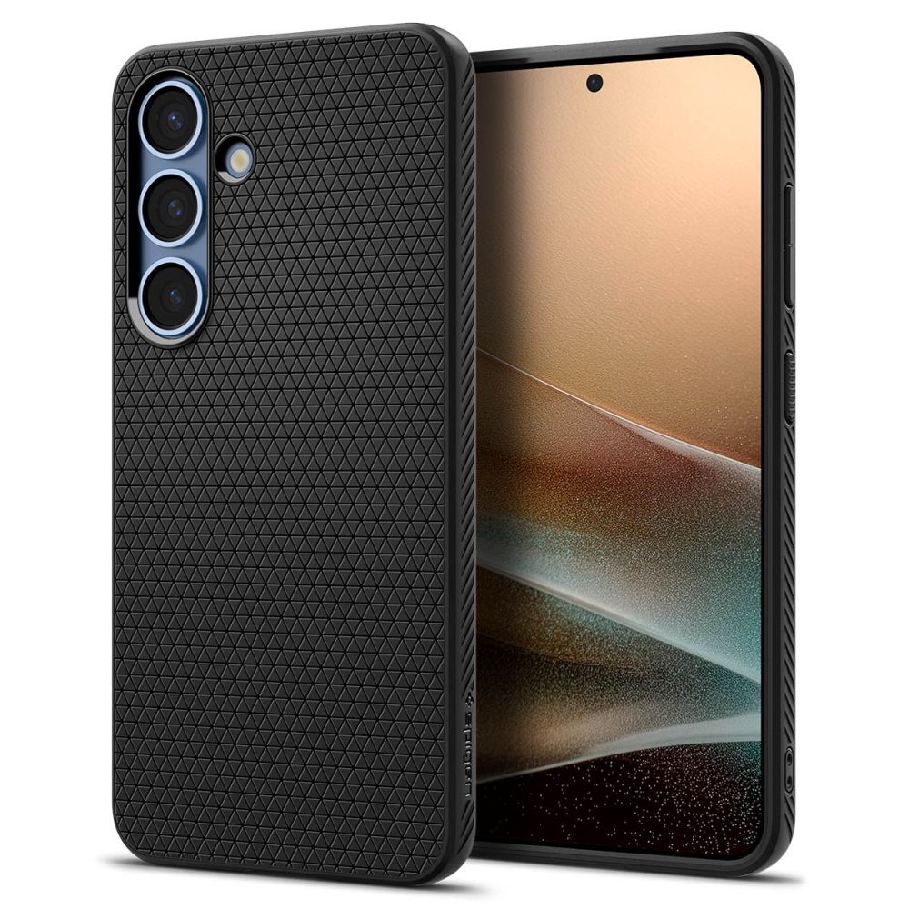 Custodia per Samsung Galaxy S25+ S936, Spigen, Liquid Air, Nera ACS08979