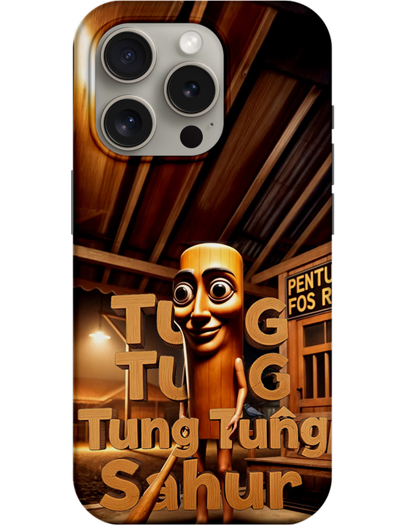 Custodia per Samsung Galaxy A14 A145 / A14 5G A146, Perfect Case, Italian Brainrot Tung Sahur, Multicolore