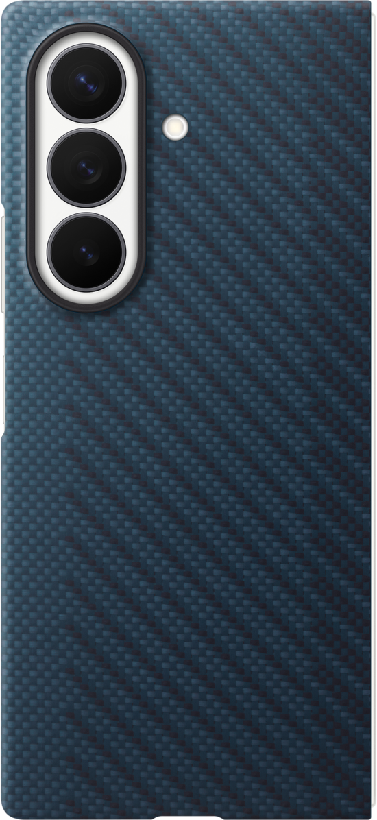 Custodia per Samsung Galaxy Z Fold8 Ultra F976, Carbon Magnet Case, Blu Navy EF-KF976SNEGWW