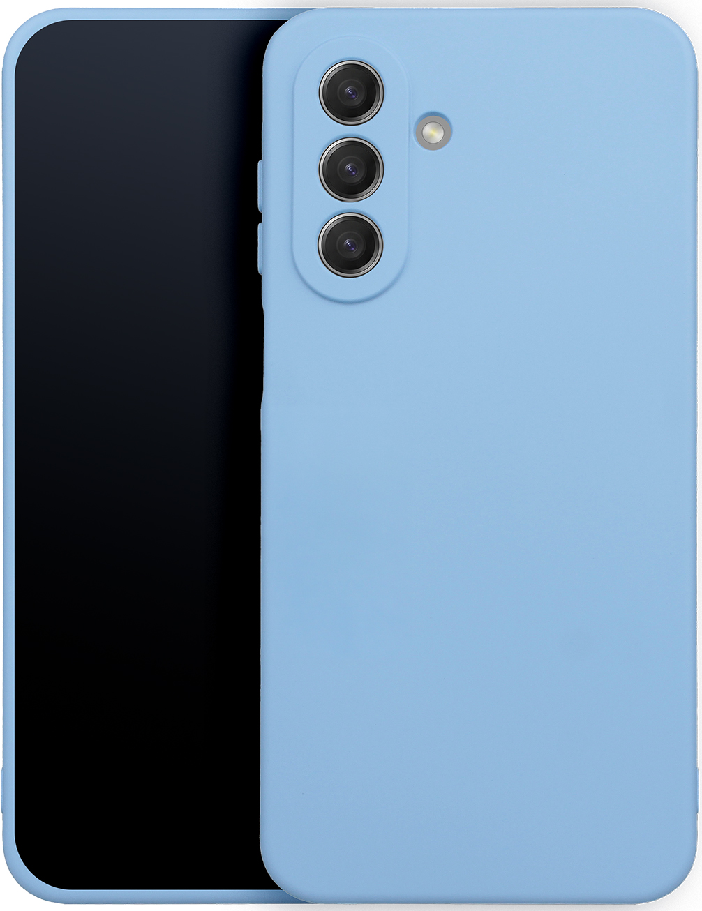 Custodia per Samsung Galaxy A18 5G A186 / A18 4G A185 / A17 4G A175 / A17 5G A176, OEM, Silicone, Blu