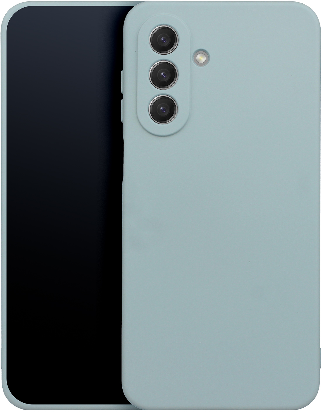 Custodia per Samsung Galaxy A18 5G A186 / A18 4G A185 / A17 4G A175 / A17 5G A176, OEM, Silicone, Argento