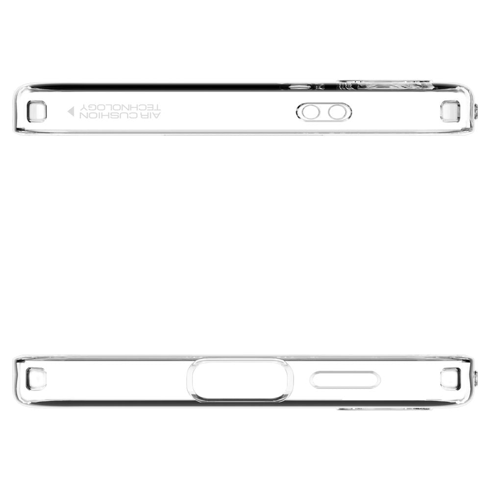 Custodia per Samsung Galaxy S24 S921, Spigen, a cristalli liquidi, trasparente