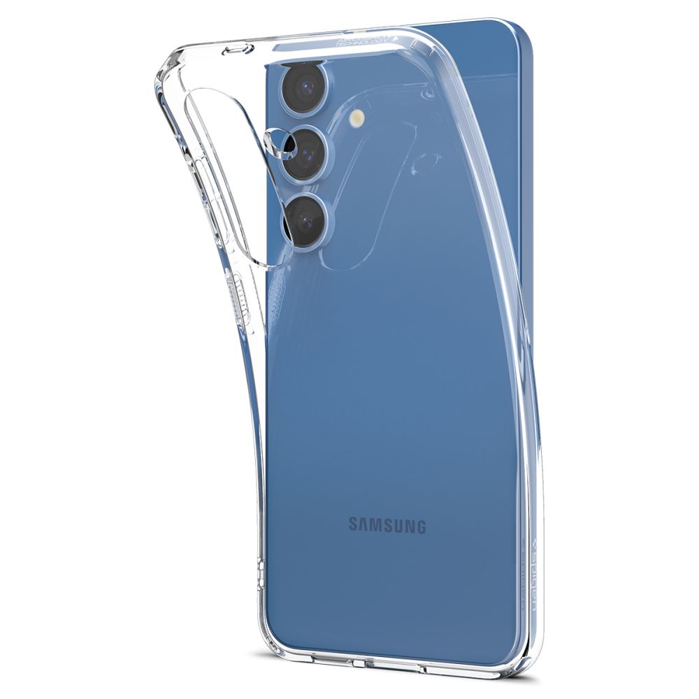 Custodia per Samsung Galaxy S25 S931, Spigen, Liquid Crystal, Trasparente ACS08995