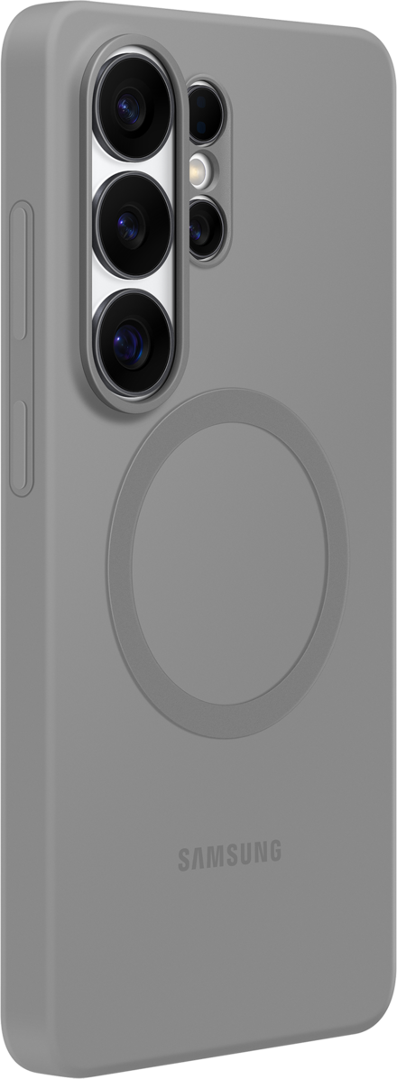 Custodia per Samsung Galaxy S26 Ultra S948, Silicone Magnet Case, Grigio EF-ES948CJEGWW