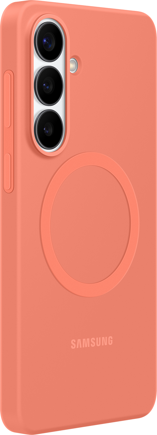 Custodia per Samsung Galaxy S26 Plus S947, Silicone Magnet Case, Rossa EF-ES947COEGWW