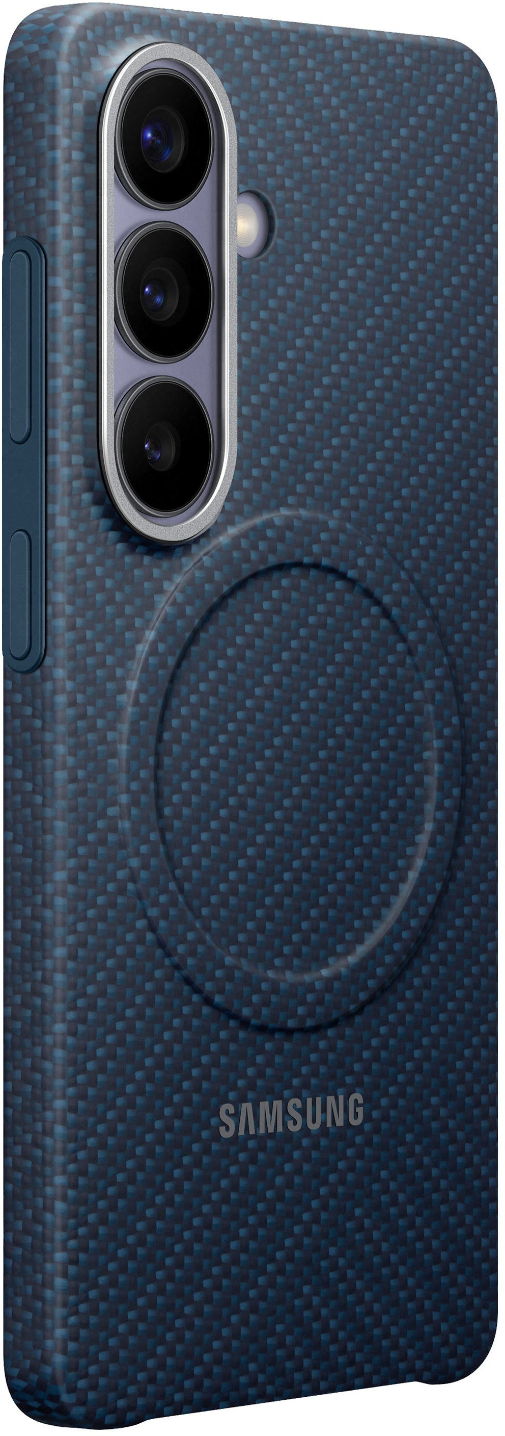 Custodia per Samsung Galaxy S26 S942, Carbon Magnet Case, Viola EF-KS942SCEGWW