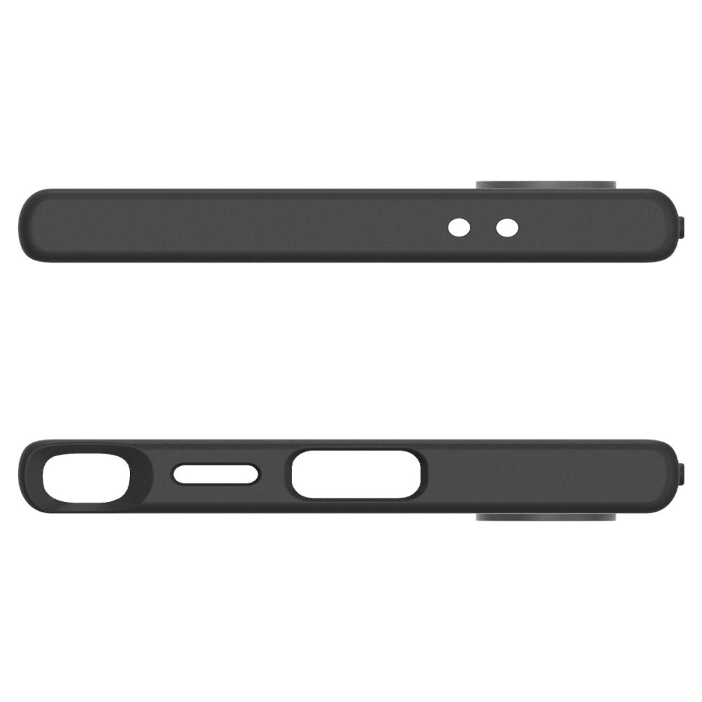 Custodia per Samsung Galaxy S24 Ultra S928, Spigen, Liquid Air, Nera ACS07287