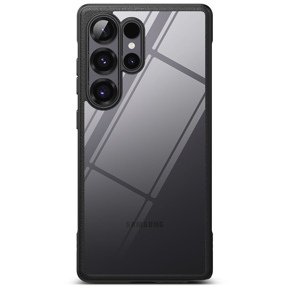 Custodia per Samsung Galaxy S25 Ultra S938, Ringke, Fusion Bold, Nera