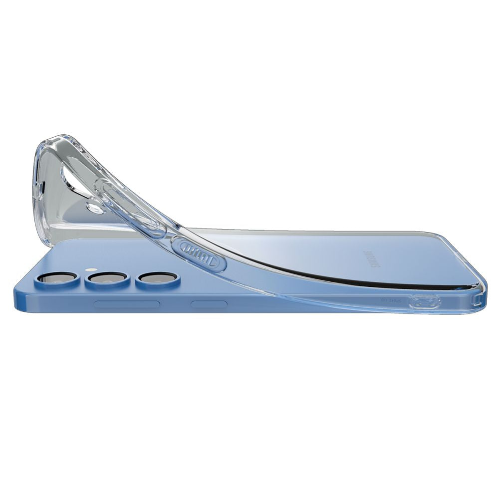 Custodia per Samsung Galaxy S25 S931, Spigen, Liquid Crystal, Trasparente ACS08995