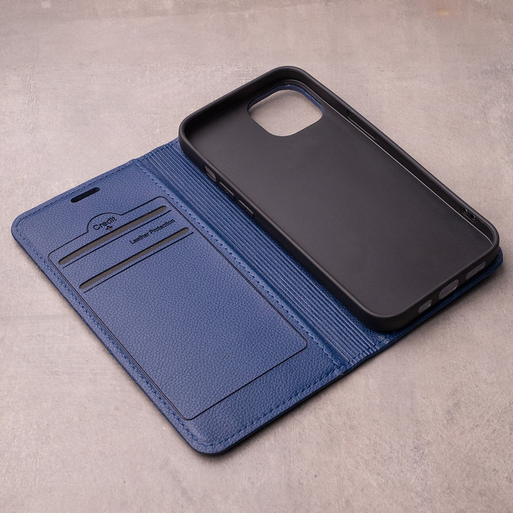 Custodia per Samsung Galaxy A56 A566, OEM, Smart Caro, Blu Navy