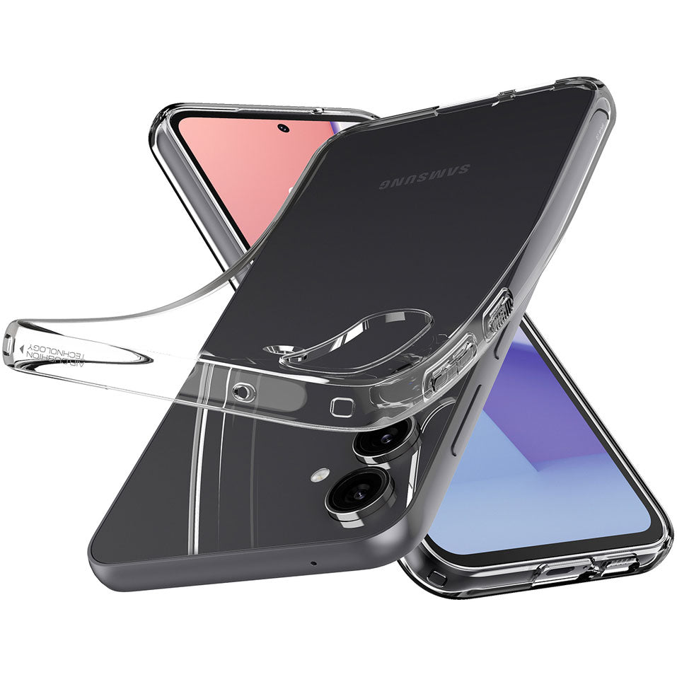 Custodia per Samsung Galaxy S23 FE S711, Spigen, a cristalli liquidi, trasparente ACS06369