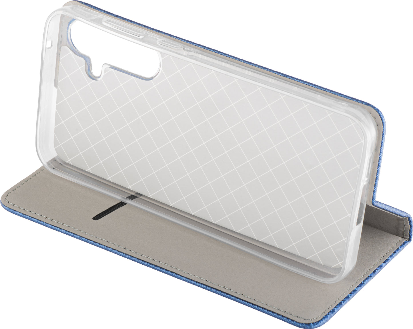 Custodia per Samsung Galaxy A13 A137 / A13 A135, OEM, Smart Magnet, Blu Navy
