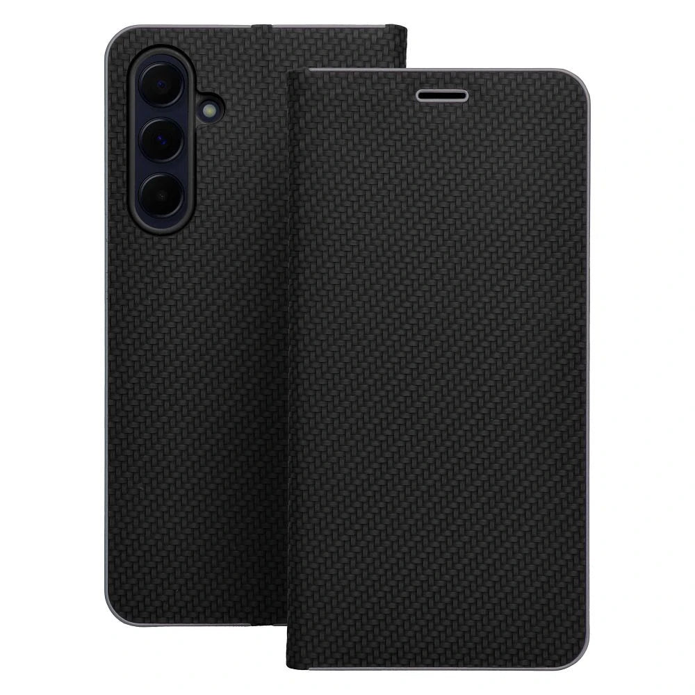 Custodia per Samsung Galaxy A36 A366, OEM, Luna Carbon, Nera
