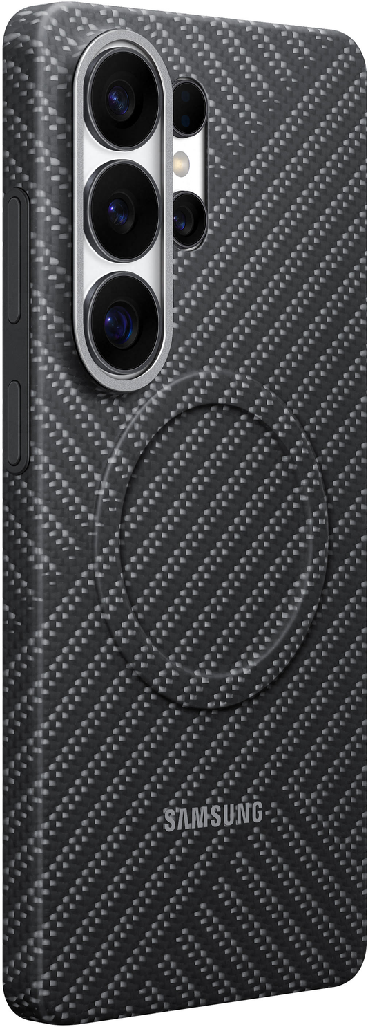 Custodia per Samsung Galaxy S26 Ultra S948, Carbon Magnet Case, Grigio EF-KS948SSEGWW