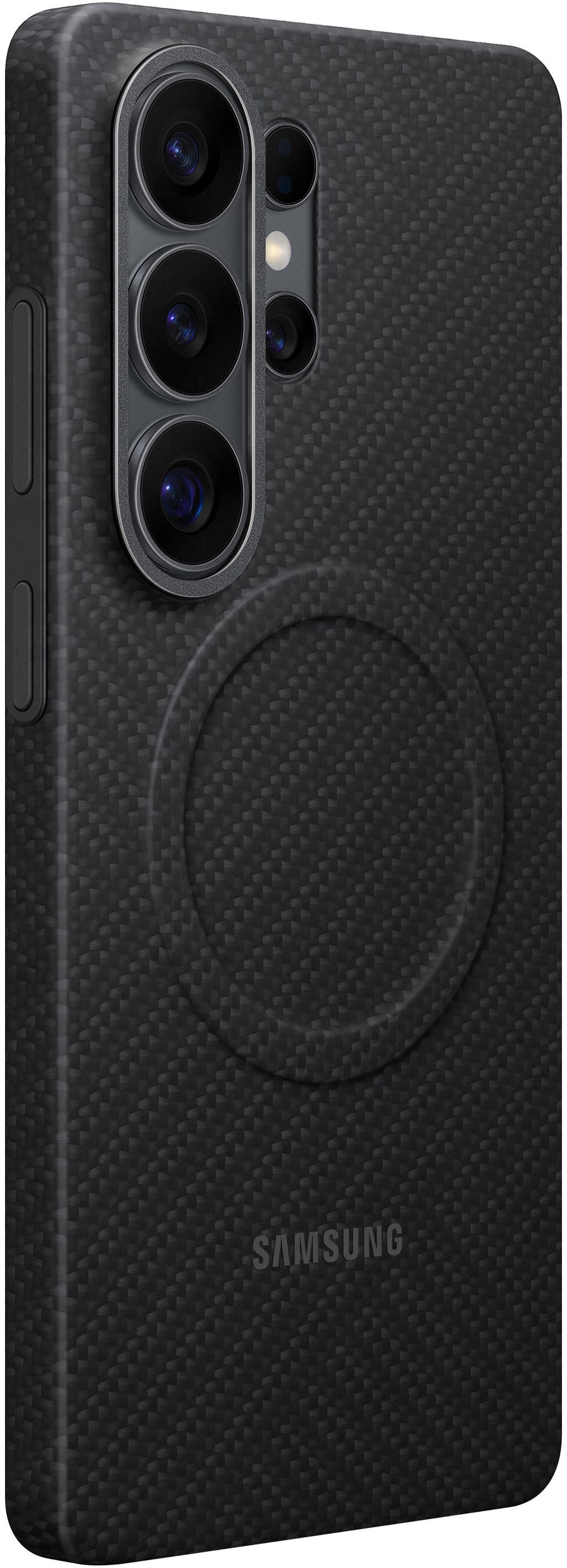 Custodia per Samsung Galaxy S26 Ultra S948, Carbon Magnet Case, Nera EF-KS948SNEGWW