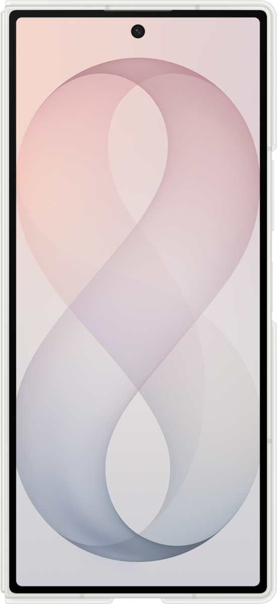 Custodia per Samsung Galaxy Z Fold8 Ultra F976, Silicone Magnet Case, Bianca EF-EF976CWEGWW
