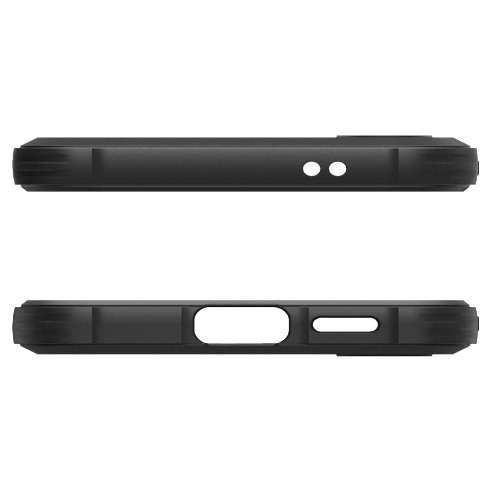 Custodia per Samsung Galaxy S24 S921, Spigen, Rugged Armour, Nero ACS07346