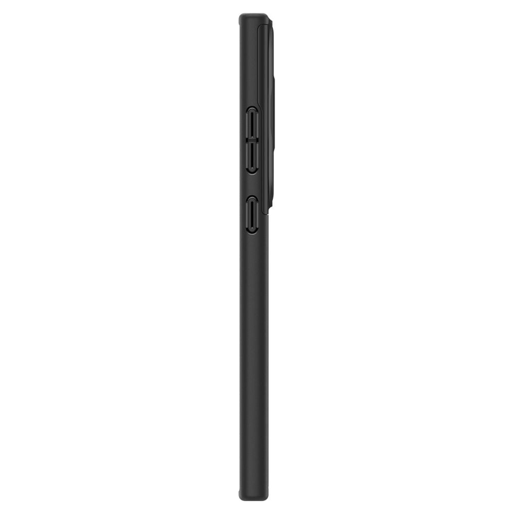 Custodia per Samsung Galaxy S24 Ultra S928, Spigen, OPTIK ARMOR, Nera ACS07313