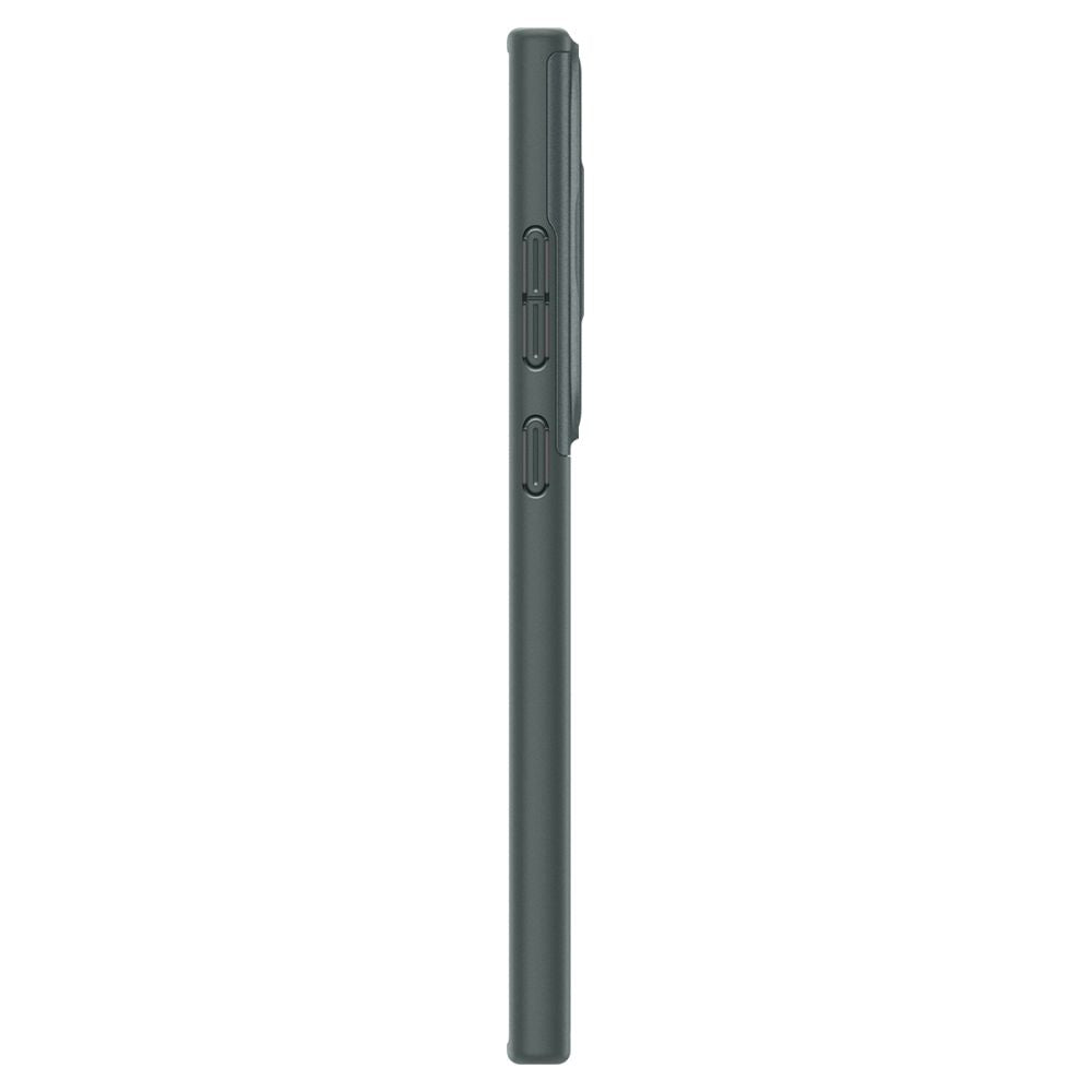 Custodia per Samsung Galaxy S24 Ultra S928, Spigen, OPTIK ARMOR, verde ACS07314