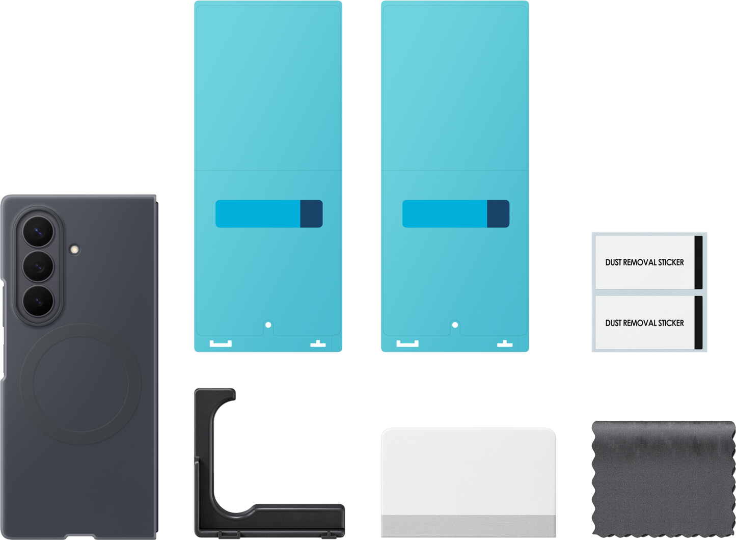 Custodia per Samsung Galaxy Z Fold8 Ultra F976, Silicone Magnet Case, Nera EF-EF976CBEGWW