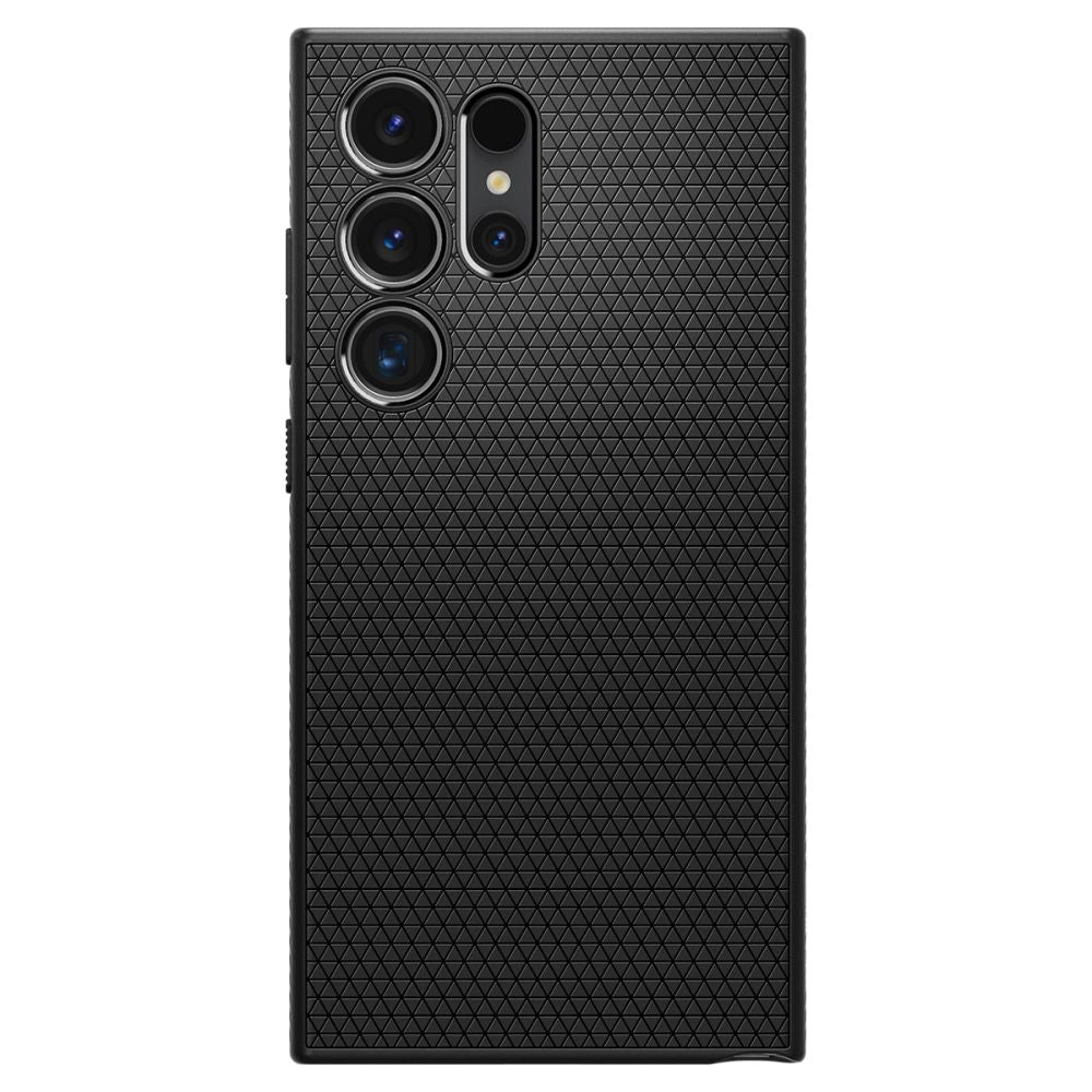 Custodia per Samsung Galaxy S24 Ultra S928, Spigen, Liquid Air, Nera ACS07287