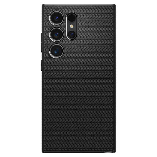 Custodia per Samsung Galaxy S24 Ultra S928, Spigen, Liquid Air, Nero